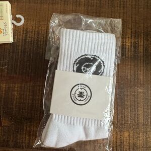 White Athletic Socks for Men